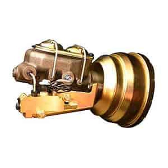 The Right Stuff Detailing G81310971 Disque Avant/batteur Arrière Double booster, Maître Cylindre, valve Combinée et Lignes de Frein en Acier avec Supports de Montage booster