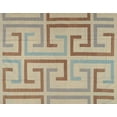 thumbnail image 1 of Ahgly Company Indoor Rectangle Contemporary Dark Almond Brown Abstract Area Rugs, 5' x 8', 1 of 6