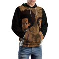 thumbnail image 6 of The Boondocks Sweatshirts Casual Pullover Hoodie Jacket Unisex Hooded Activewear 3D Printed Long Sleeve Sweater with Pocket S, 6 of 8