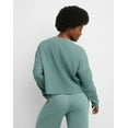 thumbnail image 2 of Hanes Originals Women's Ottoman Crop Top Salt Pool Green M, 2 of 3