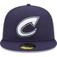thumbnail image 2 of Men's New Era Navy Columbus Clippers Authentic Collection 59FIFTY Fitted Hat, 2 of 6