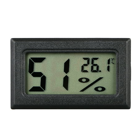 TSV Digital LCD Indoor Temperature Humidity Meter Gauge Thermometer