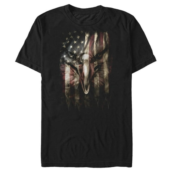 Men's Lost Gods American Flag Eagle Graphic T-Shirt Big & Tall