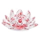thumbnail image 1 of Billuyoard Pisapapeles artesanales de flor de loto de cristal modelo de loto de cristal amarillo Kits de decoración para fiestas Rojo, 1 of 1
