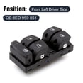 thumbnail image 2 of 8Ed959851 A4 B6 B7 Interruptor Consola de Elevalunas 10 Pin Botonera, 2 of 9