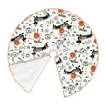 thumbnail image 3 of Balery Halloween Dachshund Printed Christmas Tree Skirt , Merry Christmas Party Christmas Tree Decoration,Adjustable Tree Skirt-30", 3 of 8