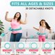 thumbnail image 4 of Hula Hoop Leann L!fe U1-30 Nudos con Cierre Magnético 19-61", 4 of 9