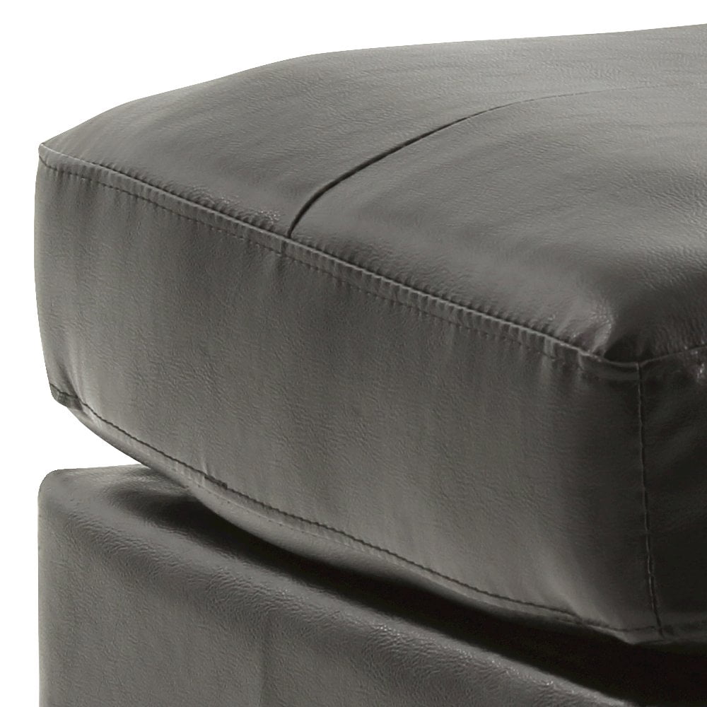 Glory Furniture Newbury Ottoman in Black Color