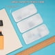thumbnail image 4 of pstuiky Estuche transparente esmerilado para material escolar, organizador de lápices de doble capa, multifuncional, de plástico., 4 of 9