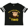 thumbnail image 3 of Inktastic Little Monkey 2nd Birthday Boy Boys Toddler T-Shirt, 3 of 5