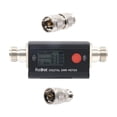 thumbnail image 4 of Medidor de potencia SWR RD106P Medidor SWR digital, Fmb VHF , 80-999MHz, carga por cable USB, con cable USB, medidor SWR negro de 120 W Medidor SWR Baoblaze Medidor de ROE, 4 of 8