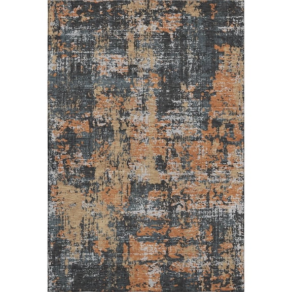 Dalyn Rugs Premium Machine Washable Mayfield AMF1008 Charcoal 3' x 5' Rug