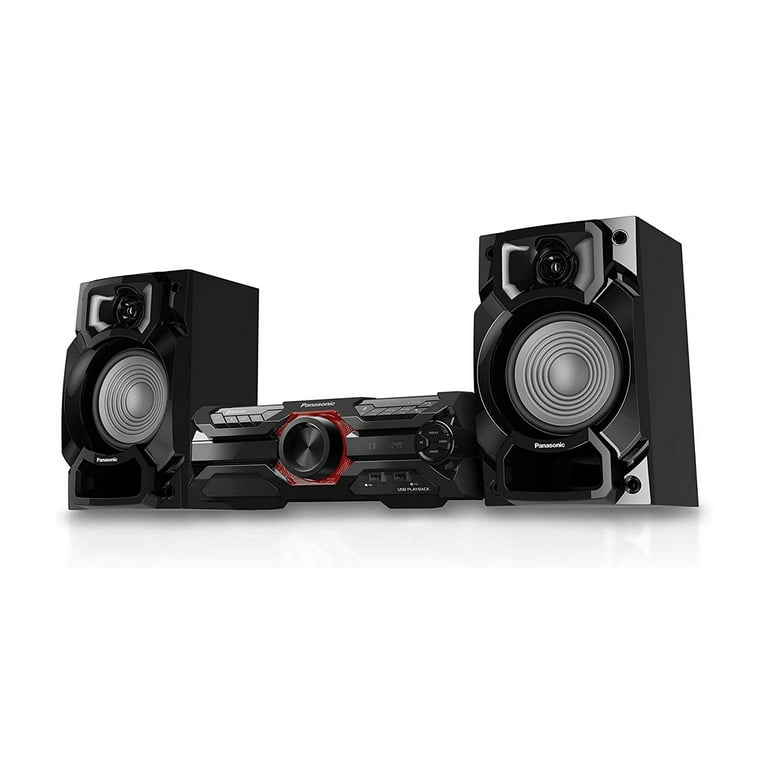Panasonic SC-AKX320PNK 450W High Power Audio System with CD Player