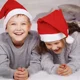 thumbnail image 4 of 1-30 piezas de sombreros navideños no tejidos, sombreros de Papá Noel para adultos y niños, gorros navideños rojos, decoración para fiestas de Año Nuevo, regalos, 4 of 5