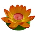 thumbnail image 1 of Serenity Glow EVA Lotus Wishing Lamp, Artificial Floating Flower Candle Light, Waterproof Luminous LED for Rivers & Ponds, Festival & Prayer Decoration, 4.49 Inch, 1 of 7