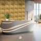 thumbnail image 1 of Panel Decorativo 3D DECO PVC 10pz 2.5m2 Texturas S050 ORO, 1 of 4