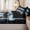 Black Silver Bronze, variant on Homewish Sunset Running Track Zipper Queen Comforter Set with Fitted Sheet and 2 Pillowcases,Athletics Field Sport Horizon Zipper Bedding Set For Boys,Black Reversible,4-Piece