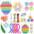 thumbnail image 1 of ITFABS Silicone Decompression Toys, Stress Relief Press Type Toys Kit, 1 of 5