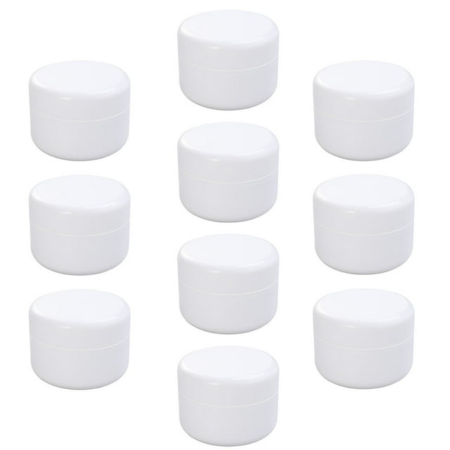 10pcs Cosmetics Storage Jars Empty Makeup Samples Pots Creams Storage Box