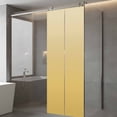 thumbnail image 4 of Orange Yellow Ombre Window Privacy Film, Modern Abstract Art Gradient Aesthetics Static Cling UV Sun Blocking Tint Film Heat Control Windows Films for Bedroom Bathroom, Window Stickers 23.6"x59", 4 of 8