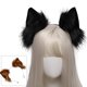 thumbnail image 4 of Diadema con orejas de piel sintética de gato, zorro y cerdo, bonita diadema con orejas peludas de animales hechas a mano para Halloween MFZFUKR BST2000414-4, 4 of 5