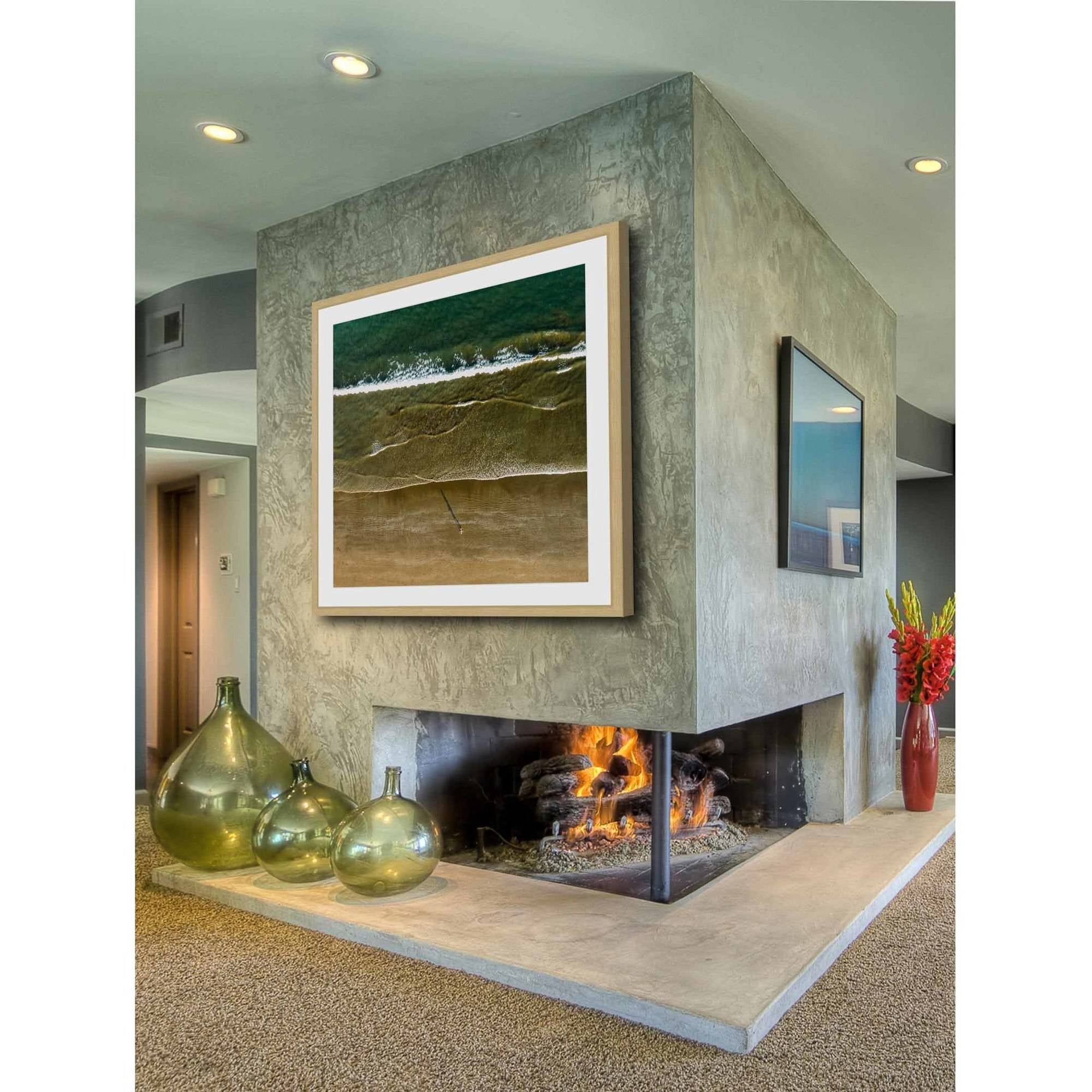"Arriving Tide" Framed Painting Print