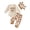 Bsets113-Khaki, variant on UAYOTSE Baby Boys Farm Theme Clothing Set Long Sleeve Bodysuit Printed Pants Cow Ear Hat Infant Daily Outfit Size 3-6 Months