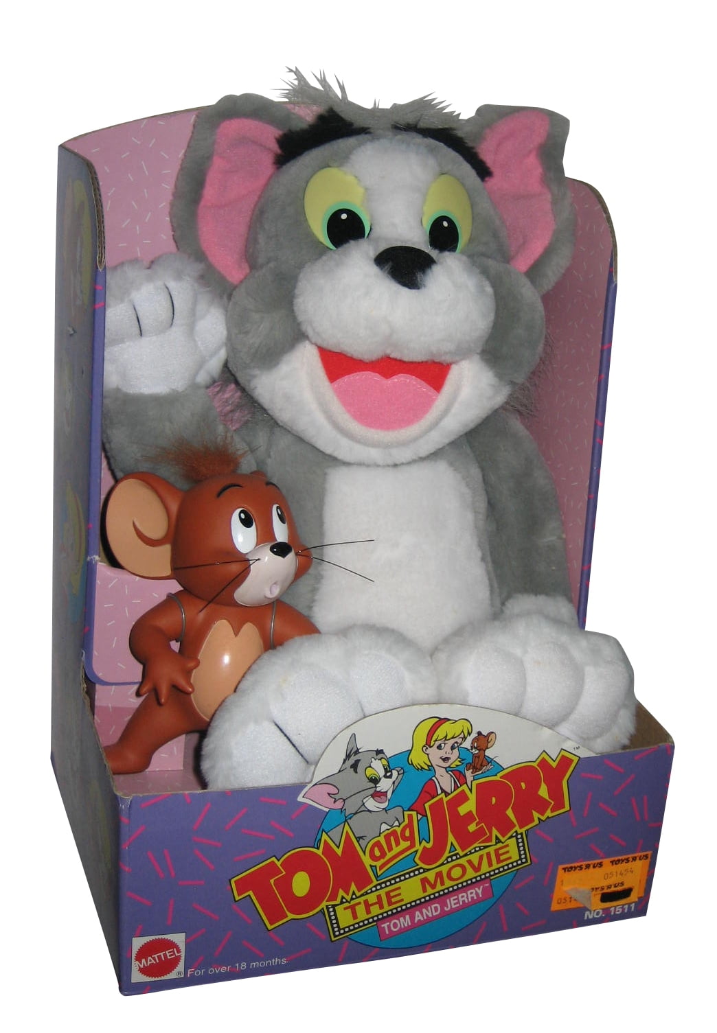 12 Tom & 5 Jerry Tom & Jerry Plush Kids Toy Bundle