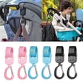 thumbnail image 2 of 2 Pcs Baby Stroller Hooks Clips For Hanging Diaper Bags, Stroller Organizer, 2 of 5