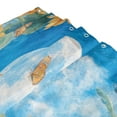 thumbnail image 3 of Bathroom Sets Curtain and Rug Sets 23.6x15.7 in Non-Slip Mat and 60x72 in Shower Curtain for Home Bath Dcor Playful Cat Lying Sunflowers, 3 of 8