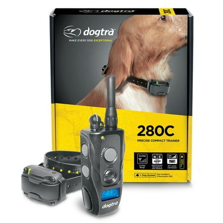 Dogtra 280C Remote Dog Training Collar Waterproof Rechargeable 1/2-Mile