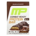 thumbnail image 5 of MusclePharm Combat Ready™ Protein Bar, Chocolate Peanut Butter Cup, 4 Bars, 1.9 oz (54 g) Each, 5 of 6