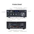 thumbnail image 3 of AK45 Bluetooth Amplifier 300Wx2 2 Channel Stereo Receiver With USB/SD/RCA/MIC/FM Home AMP For Passive Speakers, 3 of 6