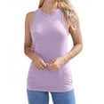 thumbnail image 4 of Sherrylily Womens Crew Neck Tank Tops Casual Loose Fit Sleeveless Shirt S-2XL, 4 of 5