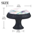 thumbnail image 4 of 4 Pcs Dragonfly Knobs for Kitchen Cabinet Cupboard Dresser Bookcase Drawer Pulls Handles Round Home Decor, 4 of 8