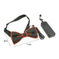 thumbnail image 6 of Dbuoem Luminous Necktie Detachable Design Glowing Bow Tie Masquerade Party Halloween Cosplay Costume Accessory, 6 of 8