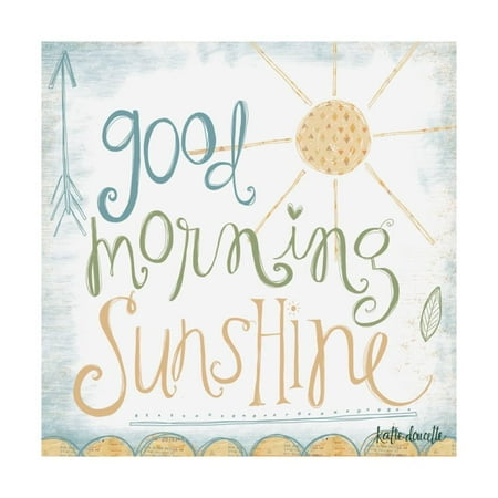 Good Morning Sunshine Print Wall Art By Katie