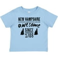 thumbnail image 3 of Inktastic New Hampshire Awesome Since 1788 Boys or Girls Baby T-Shirt, 3 of 5