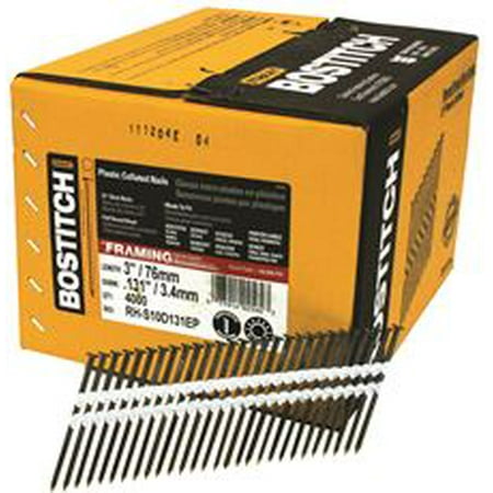 4 In Framing Nail - Stanley Bostitch 3 In. X .131 Smooth Shank 21