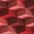 thumbnail image 1 of Ahgly Company Machine Washable Indoor Square Transitional Cranberry Red Area Rugs, 7' Square, 1 of 7