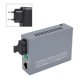 thumbnail image 1 of Transceptor de medios de fibra óptica Ethernet Gigabit convertidor monomodo 100-240VEU, 1 of 9