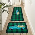 thumbnail image 5 of Xsinufn Sunflower Farmhouse Kitchen Rugs Set 2 Piece Colorful Fall Flowers Decorative Rug for Kitchen Low-Profile Floor Mats Decorations for Home Kitchen (17"x48"+17"x24"), 5 of 5