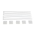 thumbnail image 4 of Nylon Zip Ties, Self Locking High Temperature Resistant Nylon Cable Ties 200 Pieces  For Cable 20x20mm,25x25mm, 4 of 8