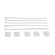 thumbnail image 5 of Bridas de Nailon Con Cremallera ANGGREK 200 Piezas Autoblocantes Para Cables, 5 of 8
