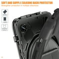 thumbnail image 5 of Allytechgroup Case for Samsung Galaxy Tab A11 2025/A9 2023 8.7 inch, Shockproof Protective Cover with Kickstand & Shoulder Strap for Galaxy Tab A11 (SM-X133/X135)/A9 (SM-X110/X115), Black, 5 of 10