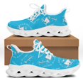 thumbnail image 1 of Yikeluo - Zapatillas deportivas de malla con estampado de dientes para mujer, estilo nuevo, suaves, a la moda, para correr,, 1 of 6