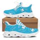 thumbnail image 1 of Yikeluo - Zapatillas deportivas de malla con estampado de dientes para mujer, estilo nuevo, suaves, a la moda, para correr,, 1 of 6