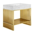 thumbnail image 2 of Modway Gridiron 36" Bathroom Vanity, 2 of 9
