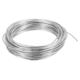 thumbnail image 1 of Uxcell Bonsai Training Wire Floral Wire Stems Anodized Aluminum Tree Wire Total Silver 2mm x 10 m, 1 of 5