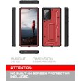 thumbnail image 2 of ArmadilloTek Vanguard Case Designed for Samsung Galaxy Note 20 5G (2020 Release) Military Grade Full-Body Rugged with Built-in Kickstand [Screenless Version] - Red, 2 of 4